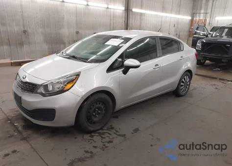 2013 Kia Rio Lx из США, поврежденный, VIN KNADM4A30D6218770